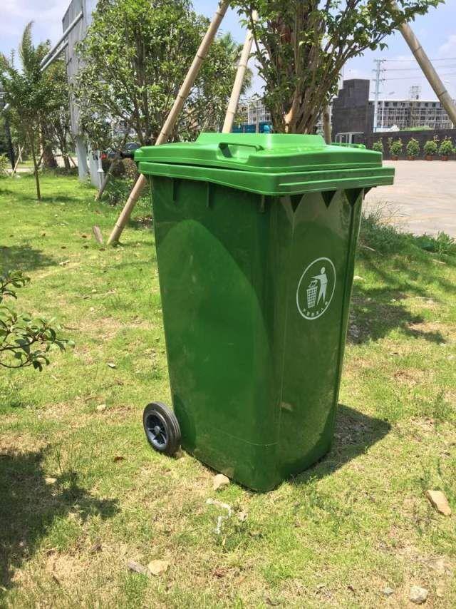 Outdoor / public use muovinen roskakori muotti