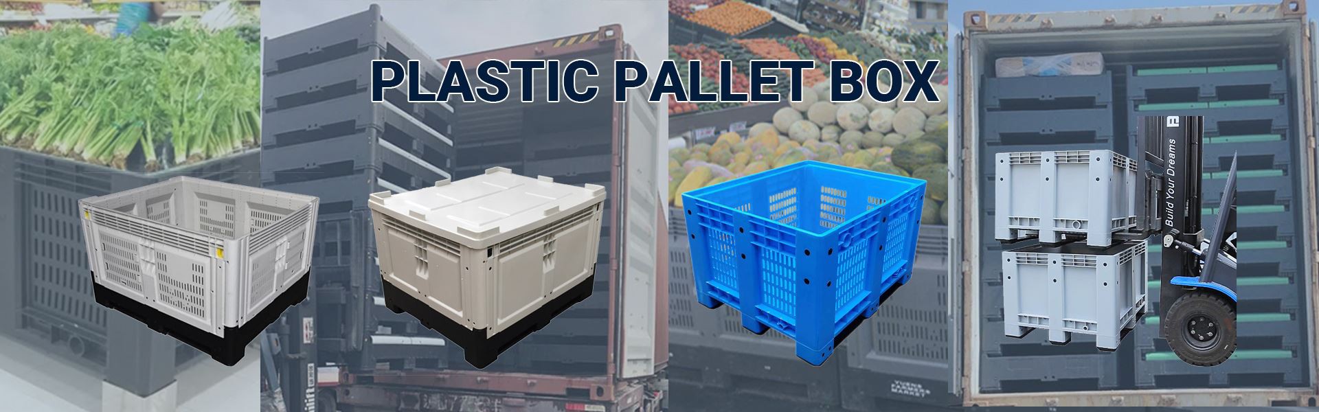 plastic pallet bin