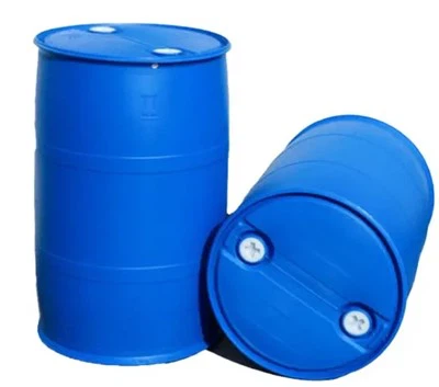 Kestävä HDPE suljettu 55 gallonan sininen muovirumpu