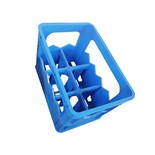 Muovinen 6 pullon juoma- ja olutlaatikko